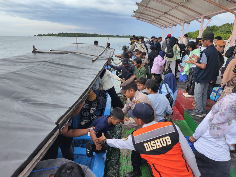 Polres Kepulauan Seribu Optimalkan Strong Point Dermaga, Mobilitas Pagi Terpantau Aman