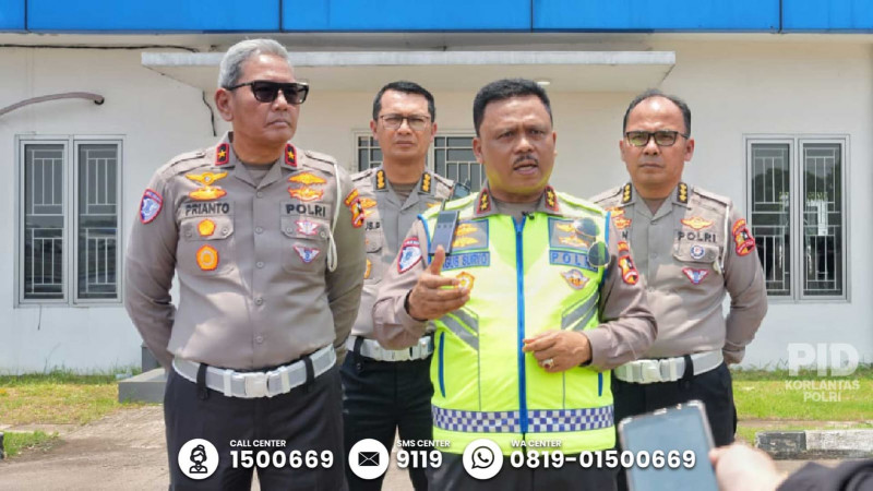 Dukung Penuh Program Pemerintah Kakorlantas Polri Tinjau SPPG di Pusdik Lalulintas Serpong