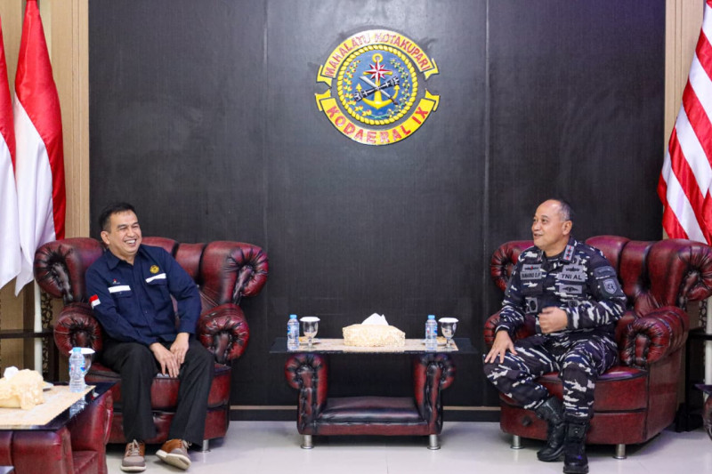 Dankodaeral lX Ambon Terima Courtesy Call Direktur Operasi SKK Migas dan Direktur Priaksana Impex Masela