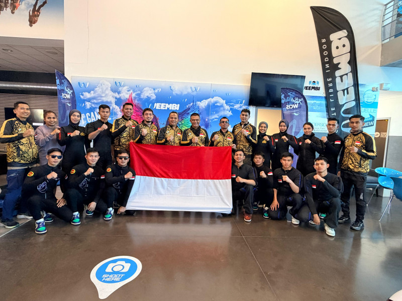 3 Personel Polda Metro Jaya Wakili Indonesia di World Cup Indoor Skydiving 2026 Prancis