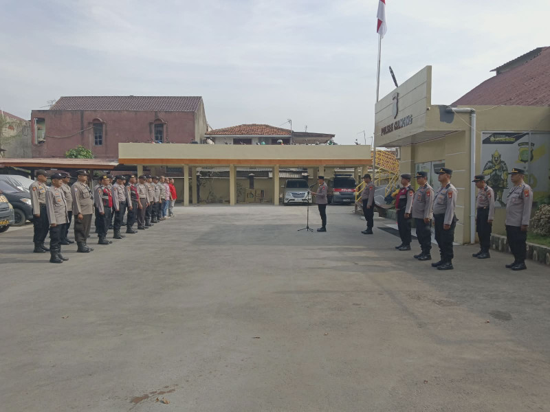 Polsek Cilincing Siagakan Personel Jelang May Day, Antisipasi Tawuran dan Gangguan Kamtibmas