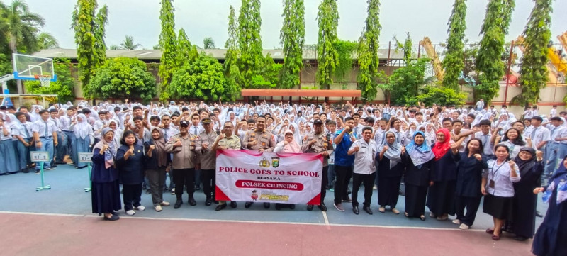 Polsek Cilincing Gelar Program Police Go To School di SMAN 92 Jakarta