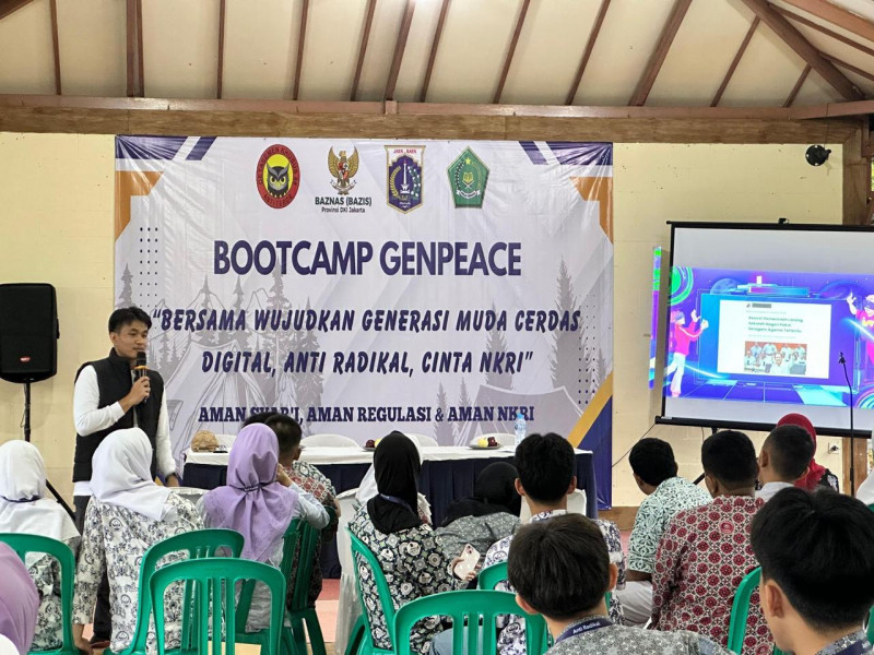 Densus 88 AT Polri Gelar Bootcamp Genpeace untuk Membangun Generasi Muda Cerdas Digital dan Anti Radikal
