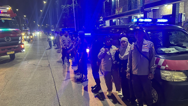 Patroli KRYD Polsek Koja Jaga Kondusifitas Wilayah, Cegah Tawuran dan Premanisme Dini Hari