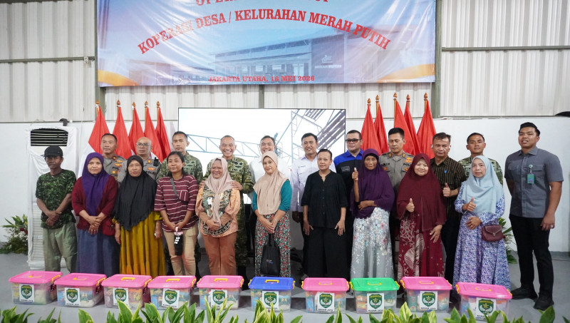 KDKMP Papanggo Resmi Diluncurkan, Dandim 0502/JU Hadiri Launching Virtual 1.061 Titik KDKMP oleh Presiden Prabowo