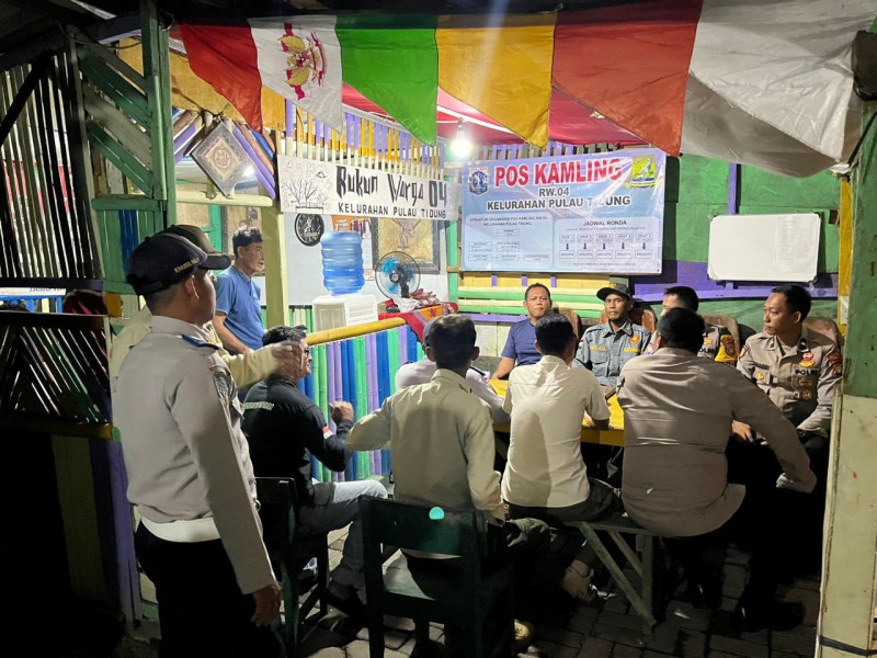 Antisipasi Cuaca Buruk, Polres Kepulauan Seribu Gelarw Siskamling Serentak di Pulau-Pulau Penduduk