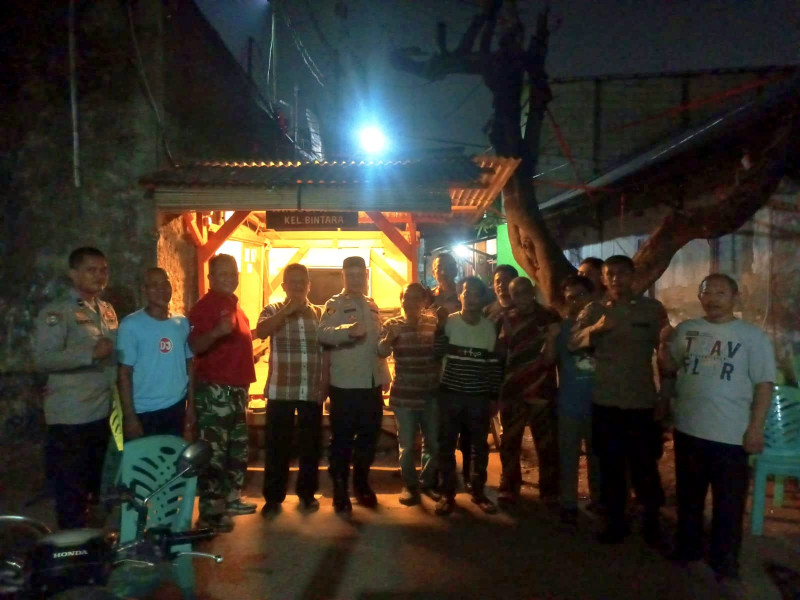 Kapolsek Bekasi Barat Ajak Warga Aktifkan Siskamling dan Cegah Tawuran Remaja Melalui Jakarta On The Spot
