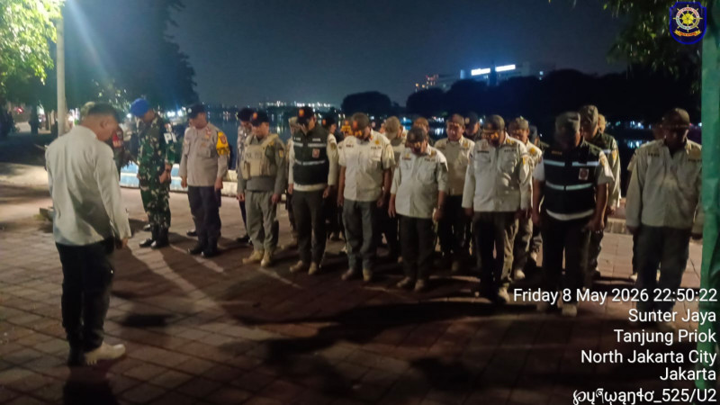 Operasi Gabungan Tertibkan Kawasan Danau Sunter, Pengunjung Kian Nyaman