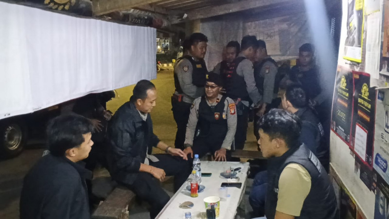 Jaga Jakarta, Polsek Metro Penjaringan Gelar Apel KRYD Antisipasi Tawuran dan Kejahatan Jalanan
