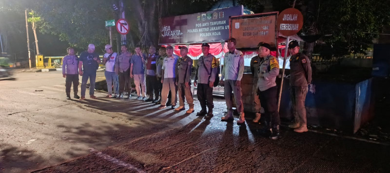 Polsek Koja Gelar KRYD, Amankan Parkir Liar Demi Jaga Jakarta Aman