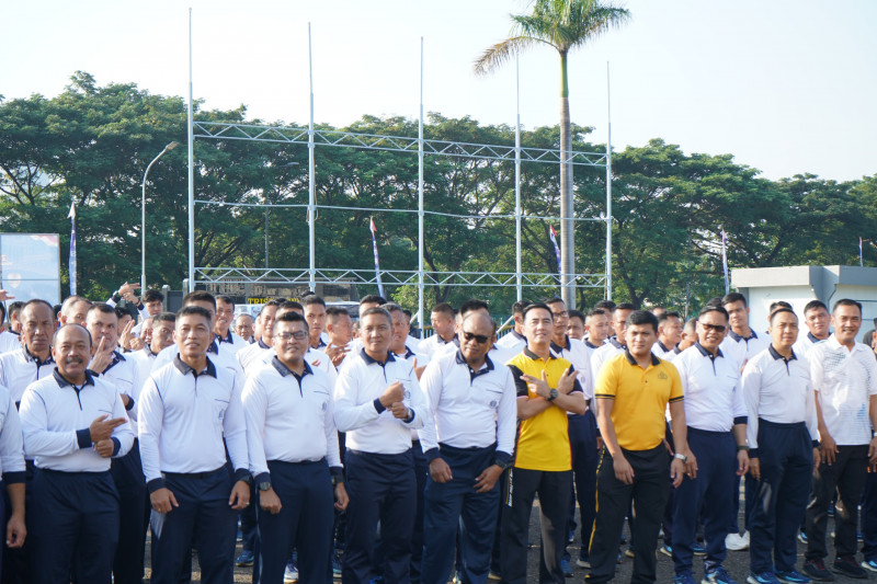 Sinergi TNI AL dan Polri, HUT ke-80 Puspomal Diwarnai Olahraga Bersama dan Panggung Prajurit