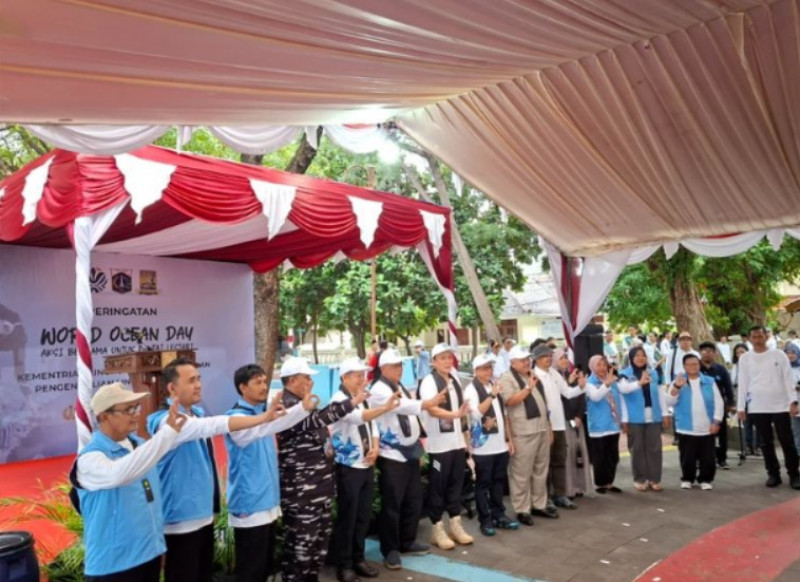 Polres Kepulauan Seribu Amankan Kunjungan Menteri Lingkungan Hidup pada Hari Laut Sedunia 2026