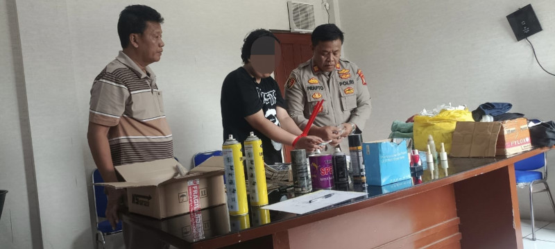 Polsek Pakuhaji Bongkar Sindikat Uang Palsu, Rp68,57 Juta Uang Siap Edar dan Peralatan Produksi Disita