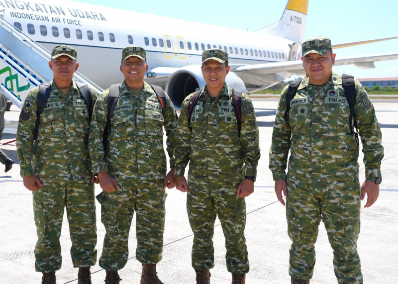 Puspsi TNI Terjunkan Tim Trauma Healing Bantu Penyintas Gempa NTT
