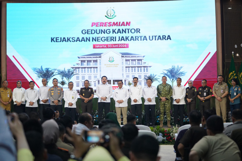 Dandim 0502/Jakarta Utara Hadiri Peresmian Gedung Kejaksaan Negeri Jakarta Utara