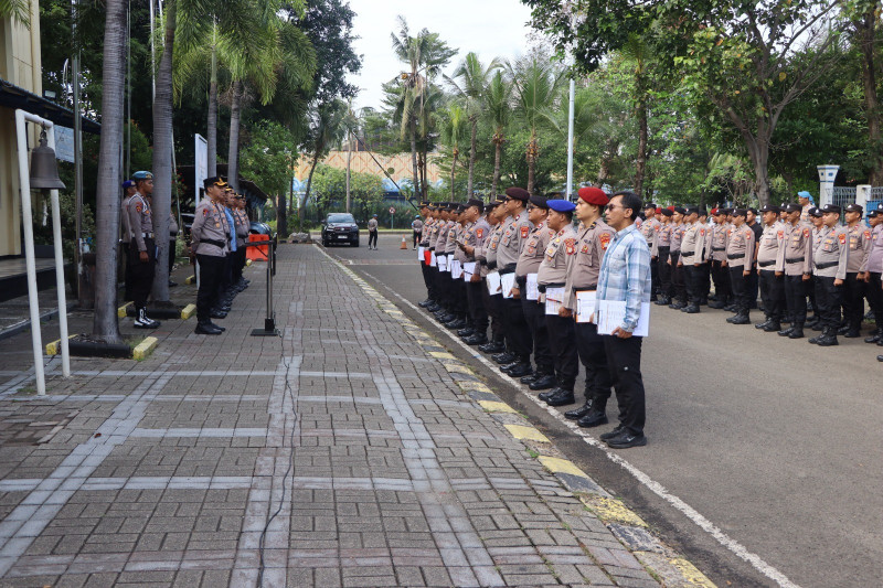 Polres Kepulauan Seribu Gelar Apel Siaga May Day 2026, Personel Disiagakan Antisipasi Pergerakan Massa
