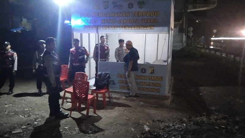 Jaga Jakarta, Jaga Lingkungan, Polsek Metro Penjaringan Tingkatkan Patroli KRYD Antisipasi Tawuran dan Kejahatan Jalanan