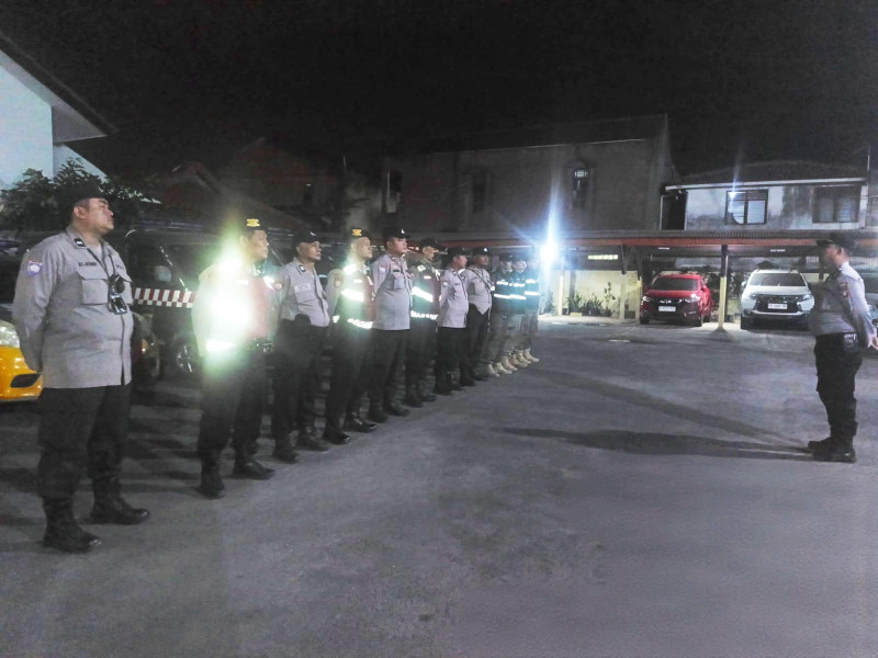 Polsek Cilincing Gelar Apel KRYD Jaga Jakarta, Patroli Fokus Antisipasi Tawuran dan Gangguan Kamtibmas