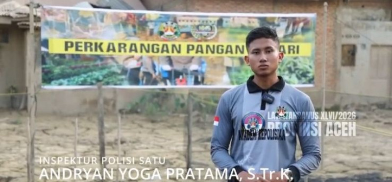 Taruna Akpol Pulihkan Ketahanan Pangan dan UMKM Warga Aceh Tamiang Lewat Pekarangan Pangan Lestari