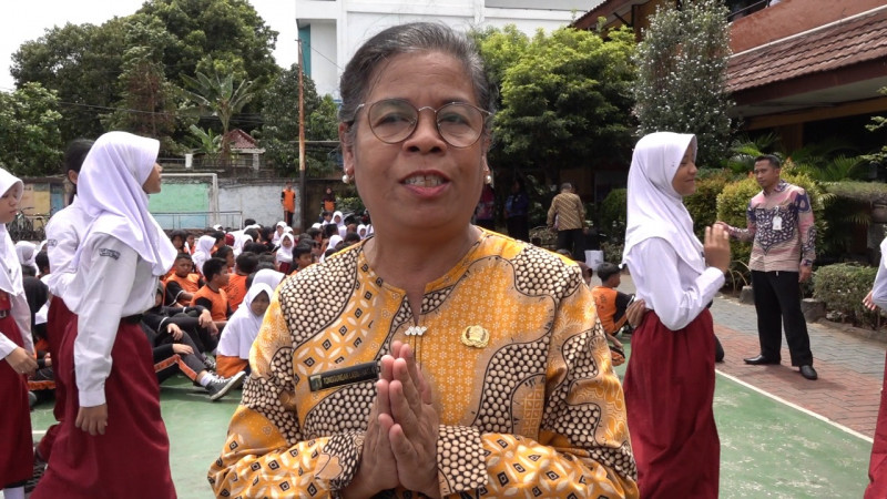 Sekolah Bangga Siswa SDN Setu 02 Cipayung Dapat Apresiasi dari Kapolda Metro Jaya