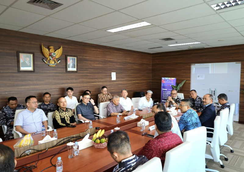 Komandan Kodaeral l Sambut Kunjungan Kerja Dubes RI Untuk RRT di Belawan