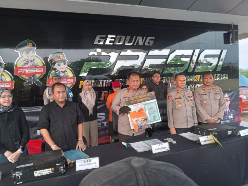 Polres Metro Bekasi Kota Ungkap Tindak Pidana Persetubuhan Anak, Pelaku Merupakan Kerabat Korban