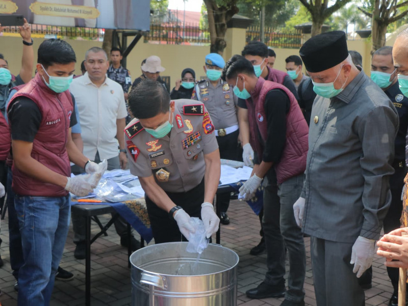 Sepanjang Februari 2026, Polda Sumbar Gagalkan Peredaran 6,4 Kg Sabu, Puluhan Ribu Jiwa Terselamatkan