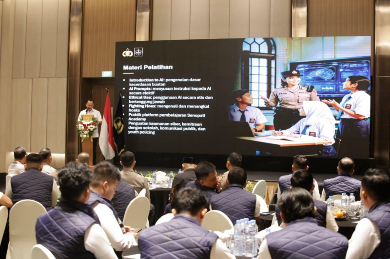 Polri Gelar Training of Trainers Program Paham AI, Perkuat Literasi Digital Pelajar