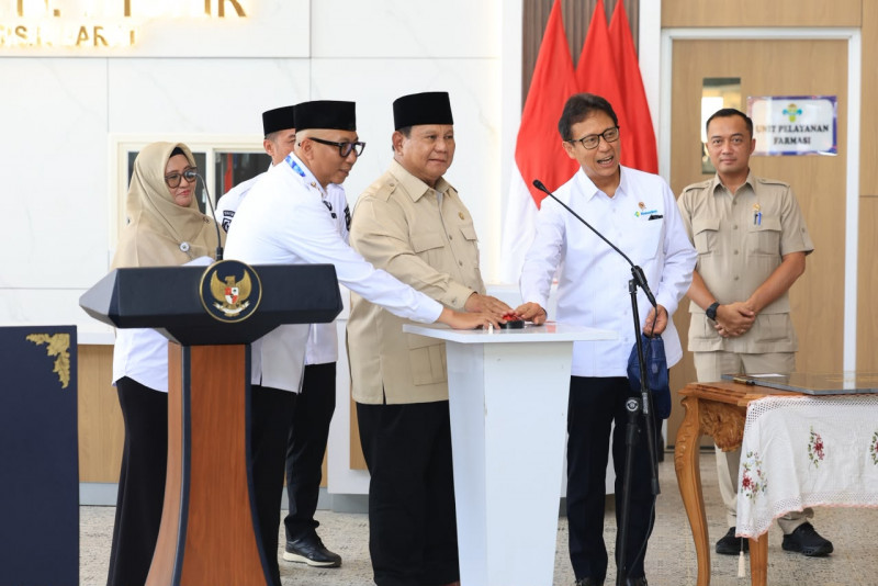 Resmikan RSUD K.H. Muhammad Thohir Krui, Prabowo: Rakyat Harus Rasakan Manfaat Nyata