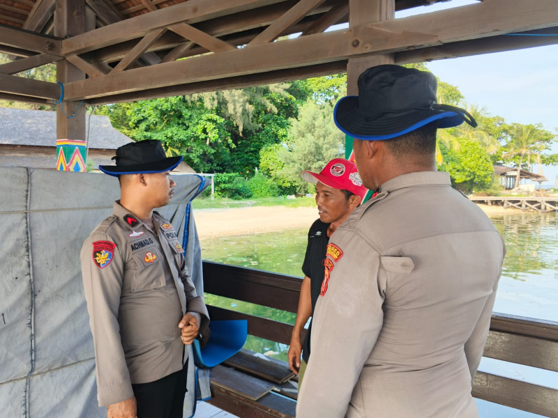 Jakarta On The Spot, Satpolairud Polres Kepulauan Seribu Sosialisasikan Keselamatan Wisata Bahari dan Layanan Polisi 110