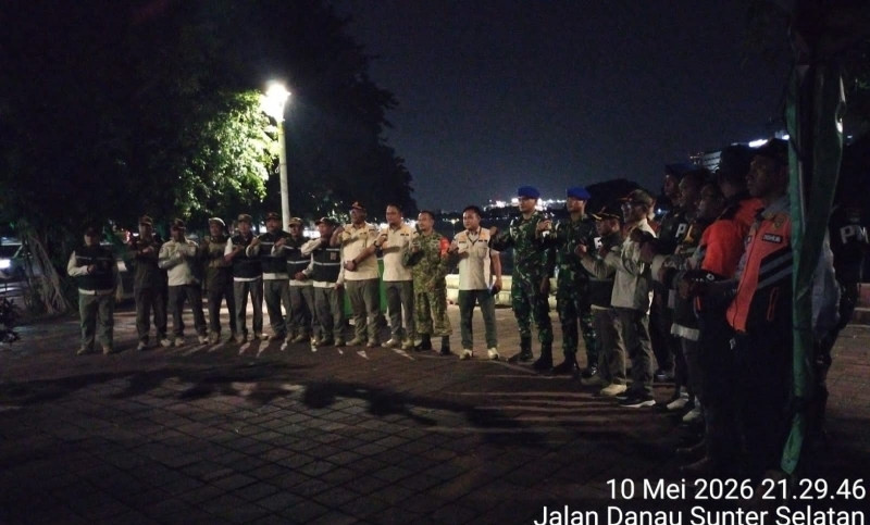 Satpol PP Jakarta Utara Jaga Ketertiban Kawasan Wisata Danau Sunter