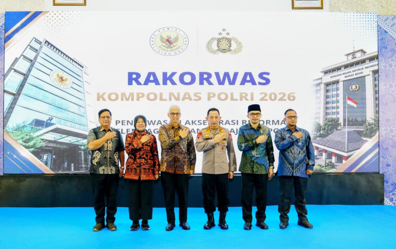 Kapolri di Rakorwas Kompolnas: Mitra Strategis untuk Pembenahan Polri