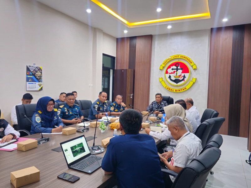 Lanal Bintan Selenggarakan Rapat Koordinasi Percepatan Pensertipikatan BMN Berupa Tanah Tahun 2025