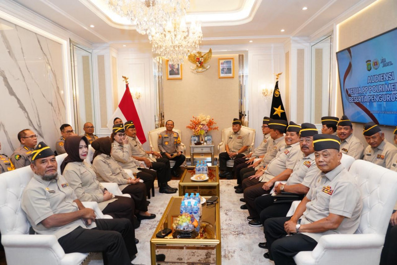 Kapolda Metro Jaya Terima Audensi PP Polri Daerah Metro Jaya Perkuat Sinergi dan Pengabdian