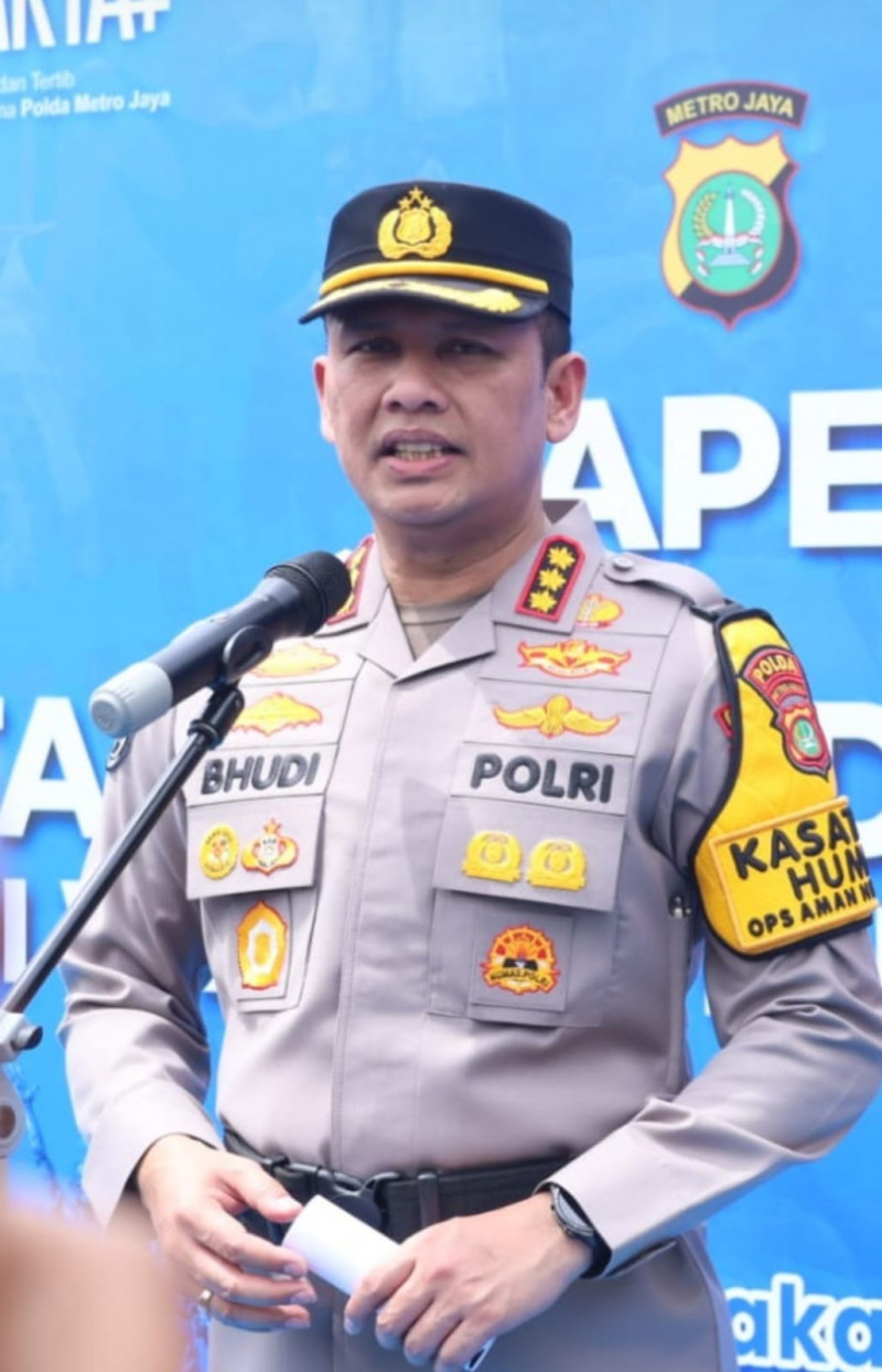 Polda Metro Jaya Kawal Aksi Buruh di DPR, Tekankan Pelayanan Humanis dan Situasi Kondusif