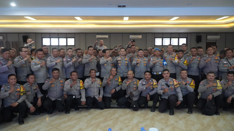 Kapolres Bogor Berikan Arahan Kepada Bhabinkamtibmas Untuk Tingkatkan Pelayanan Masyarakat