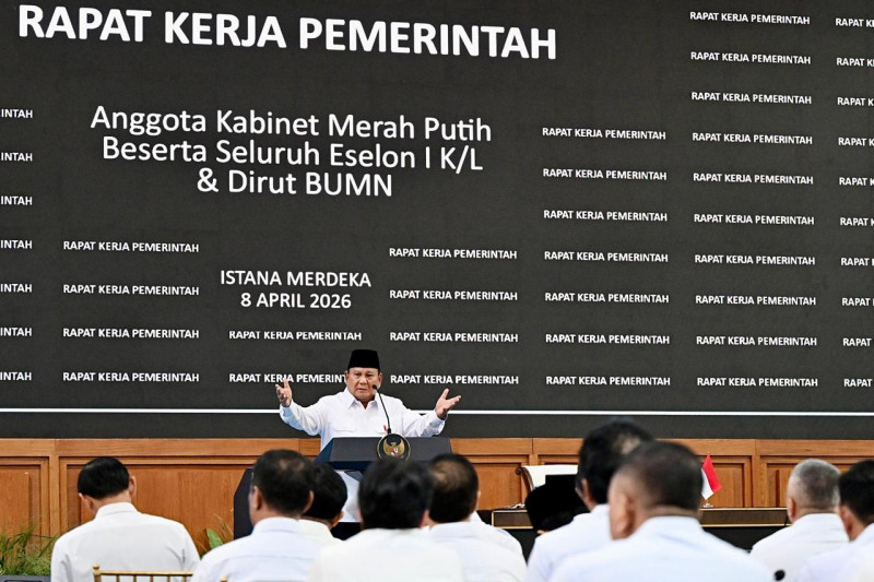 Panglima TNI Hadiri Rapat Kerja Pemerintah di Istana