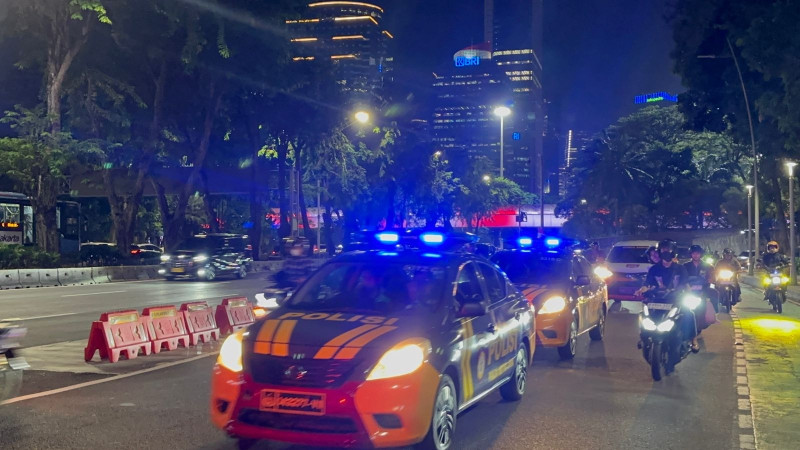 Polda Metro Jaya Gelar Patroli Malam, Hadir Jaga Rasa Aman Warga Jakarta