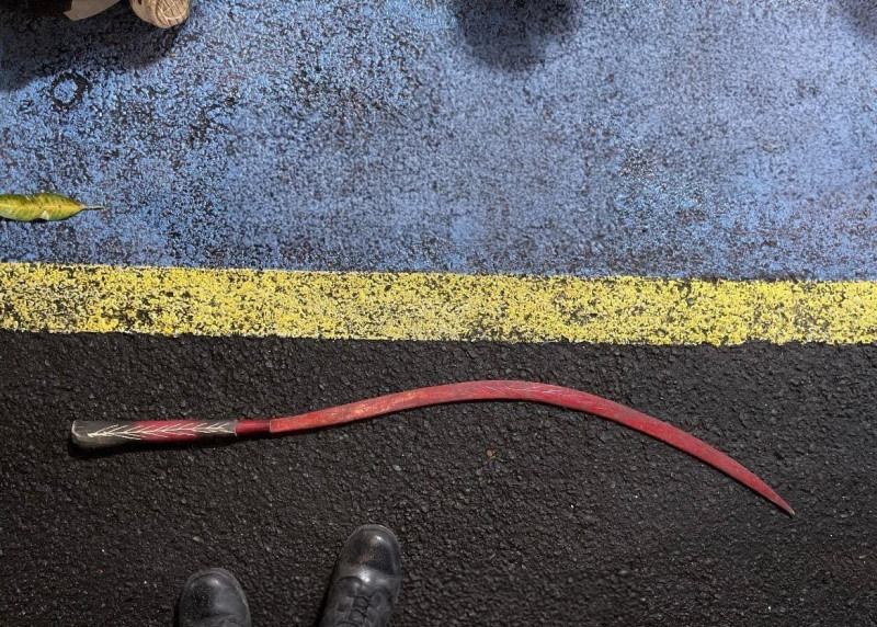 Polisi Cegah Balap Lari Liar di Ciputat, Celurit dan Sejumlah Barang Diamankan