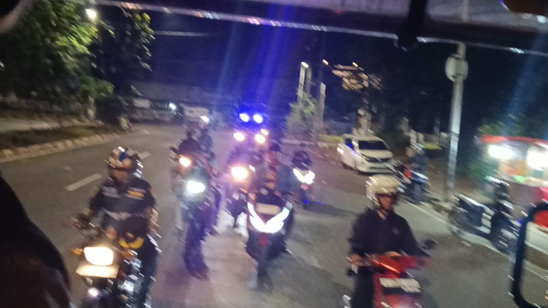 Jaga Jakarta di Tengah Malam, Polsek Metro Penjaringan Gencarkan Patroli KRYD Tekan Tawuran dan Kejahatan Jalanan