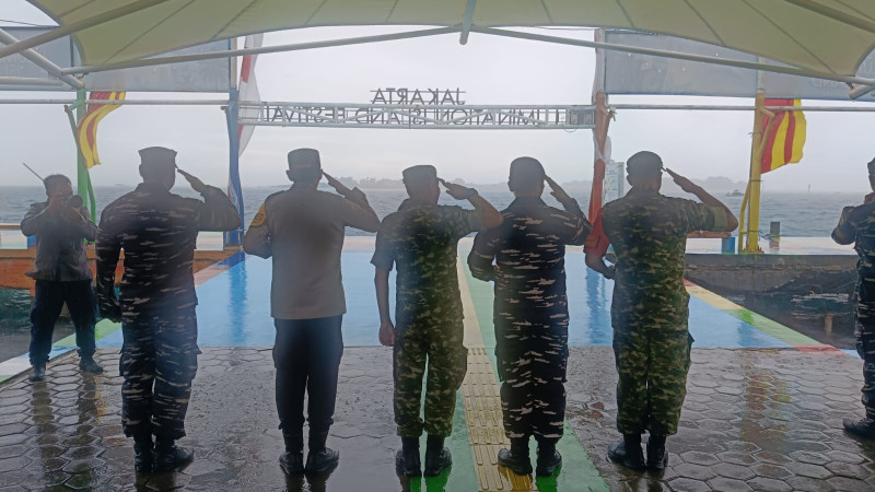 Pengamanan Ketat Kunjungan Wapres di Kepulauan Seribu, Kapolres Turun Tangan Langsung Ke Lokasi