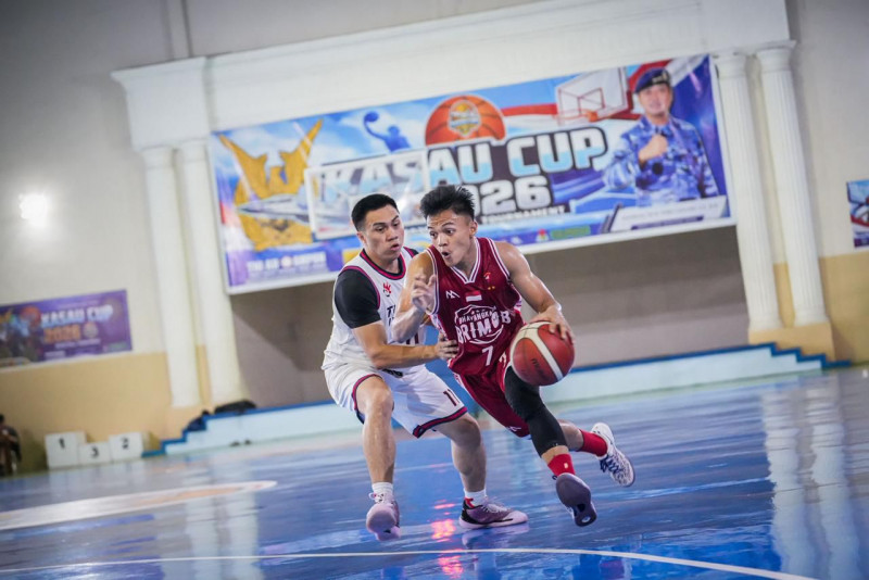 TIM BASKET BHAYANGKARA BRIMOB RAIH JUARA 1 KASAU CUP 2026 BASKETBALL TOURNAMENT