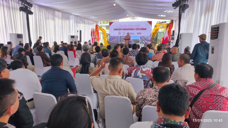 Pencanangan Program 3 Juta Rumah di Lahan PT KAI Jakarta Utara, Gandeng Investor Internasional