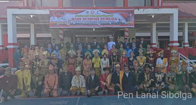 Lanal Sibolga Semangat Peringati Hari Sumpah Pemuda Ke 97 Tahun 2025