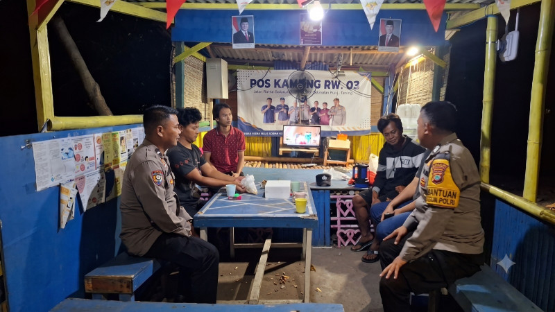 Patroli Malam Jakarta On The Spot, Polsek Kepulauan Seribu Selatan Pererat Kemitraan dengan Warga Lewat Layanan Polisi 110