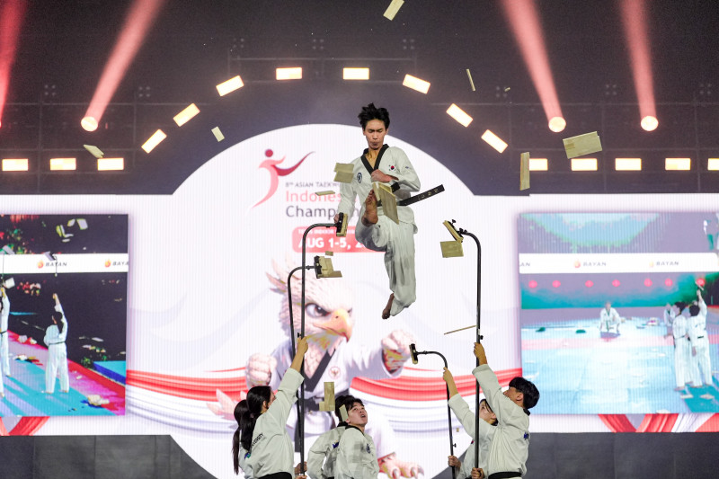 8th Asian Taekwondo Indonesia Open Championships Resmi Dibuka