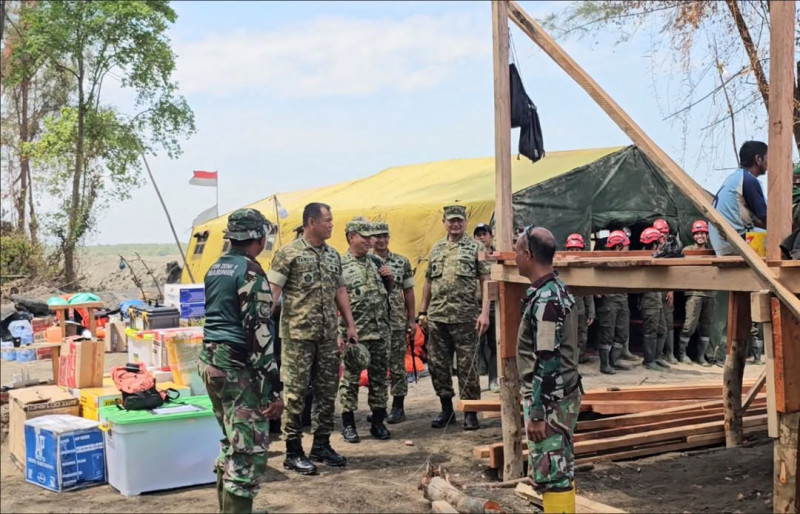 Wakil Panglima TNI Tinjau Progres Satgas Kuala TNI–Jhonlin dan Latsitardanus XLVI di Aceh
