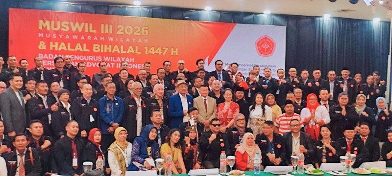 Muswil PERADIN Jatim 2026: Bambang Rudiyanto Menang Telak dengan 99 Suara