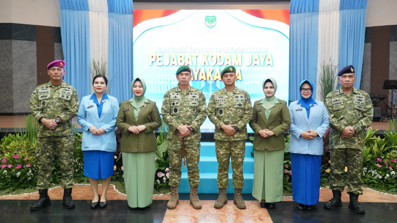 Pangdam Jaya Pimpin Tradisi Korps dan Serah Terima Jabatan Pejabat Kodam Jaya/Jayakarta