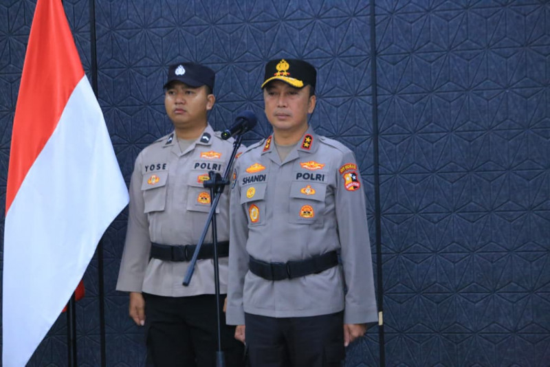 Pimpin Acara Laporan Kenaikan Pangkat Kadivhumas Ingatkan Peran Strategis Humas